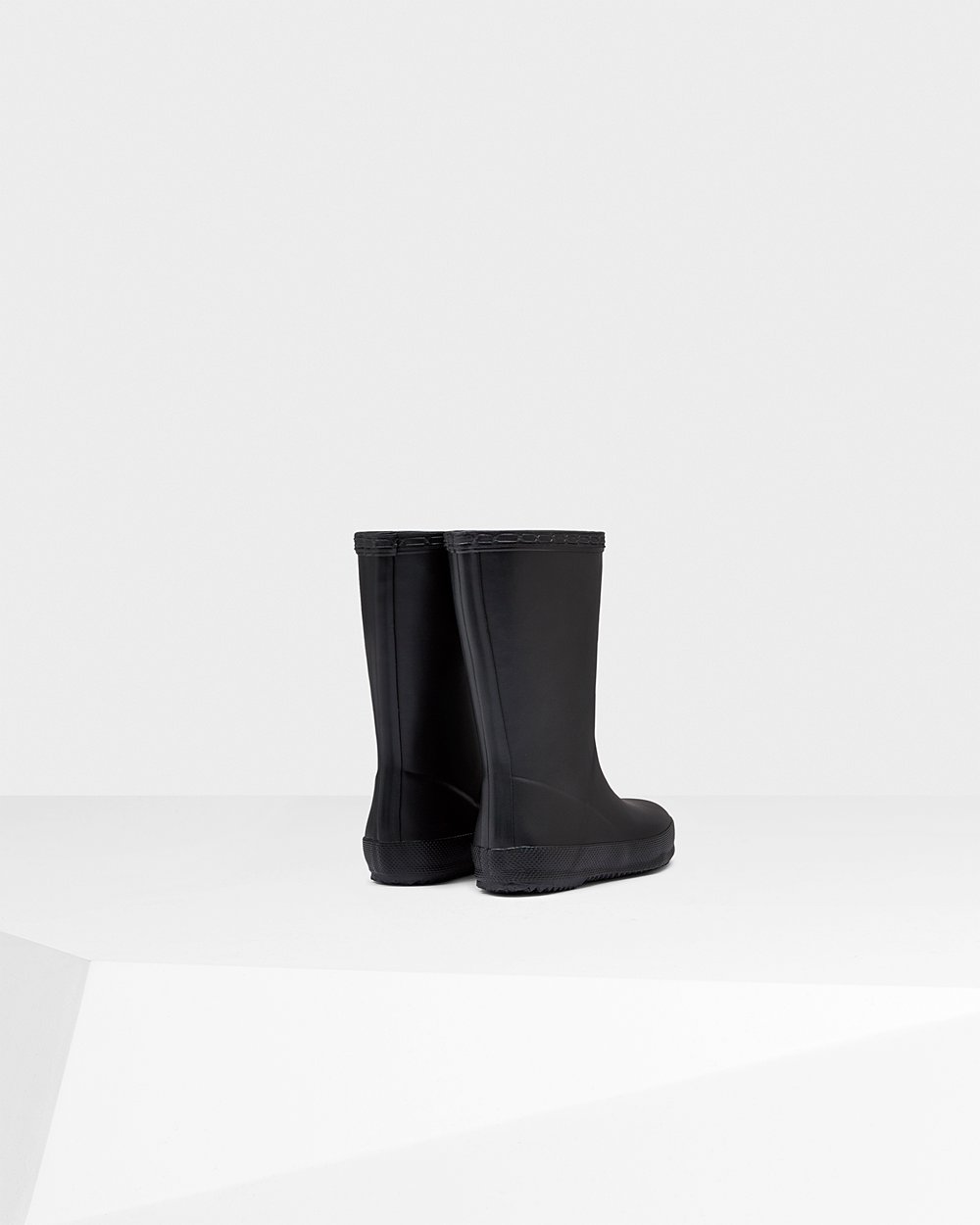 Bottes de Pluie Hunter Original First Classic Enfant Noir HKGWXIF-03